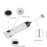 Electric Rechargeable Coffee Beater