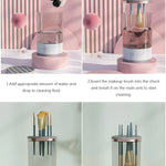 3 in 1 Automatic USB Makeup Brush Cleaner
