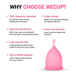 Silicon Menstrual Cup (FDA approved)