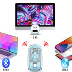 Wireless Transparent Mouse