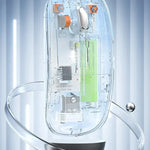 Rechargeable Transparent Gaming Mouse