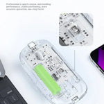 Rechargeable Transparent Gaming Mouse