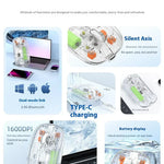 Rechargeable Transparent Gaming Mouse