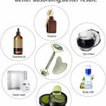 Jade Roller with Deep cut Gua Sha